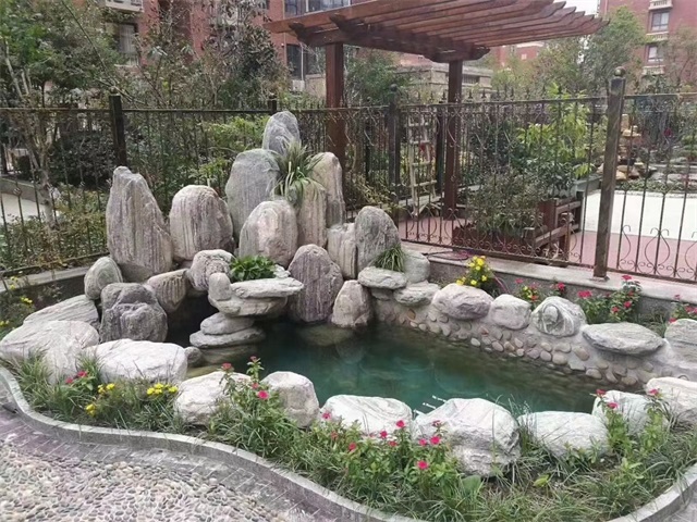 内黄乡村别墅庭院景观设计